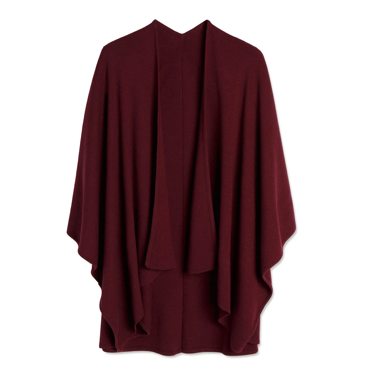 Marimekko Rauha Wine Wool Shawl 3 Marimekko Rauha Wine Wool Shawl