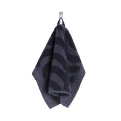 Marimekko Rautasänky Black Guest Towel