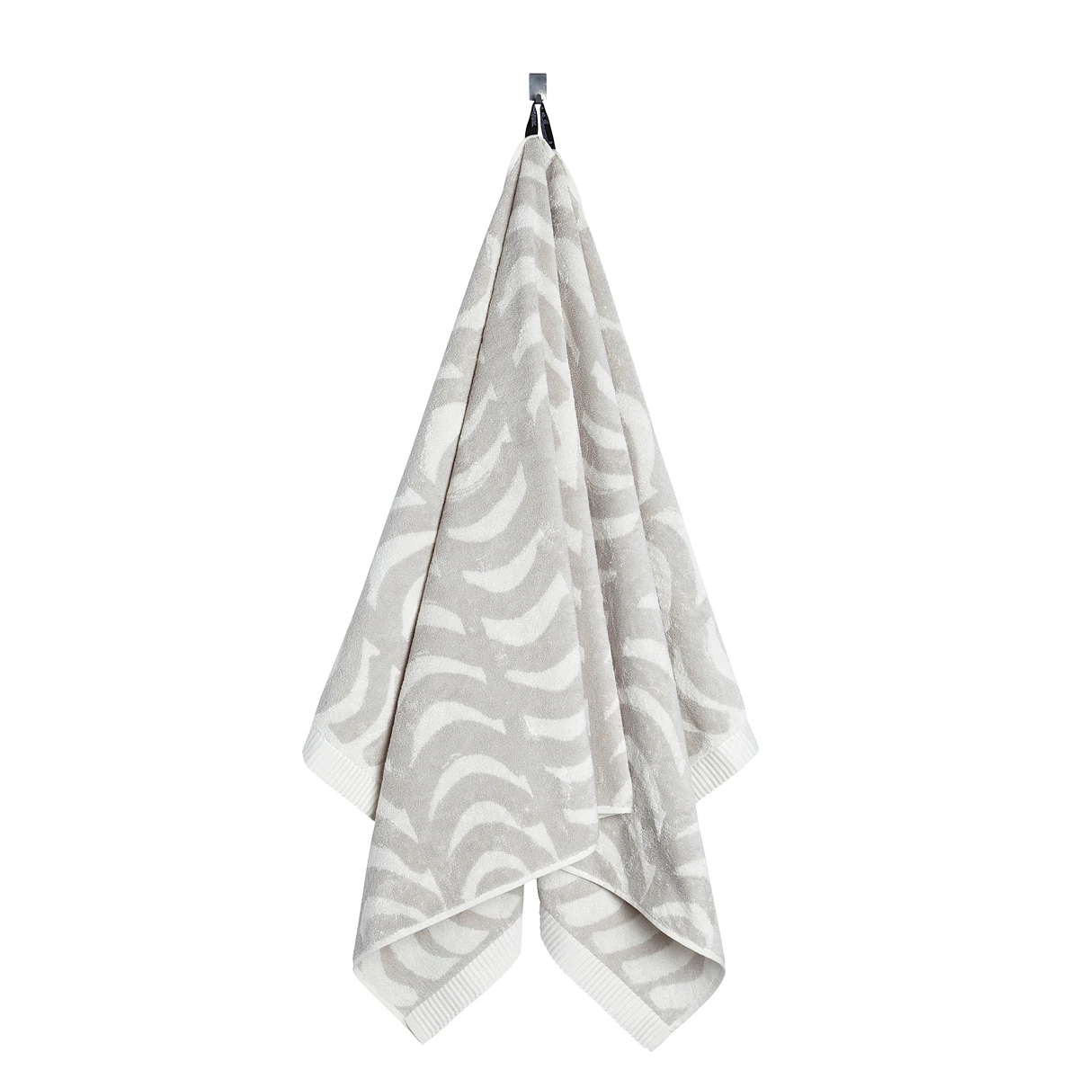 Marimekko Rautasänky Grey Bath Towel 3 Marimekko Rautasänky Grey Bath Towel