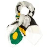 Marimekko Romi Unikko White / Black / Green Wool Scarf -home decoration marimekko romi unikko white black green wool scarf 58