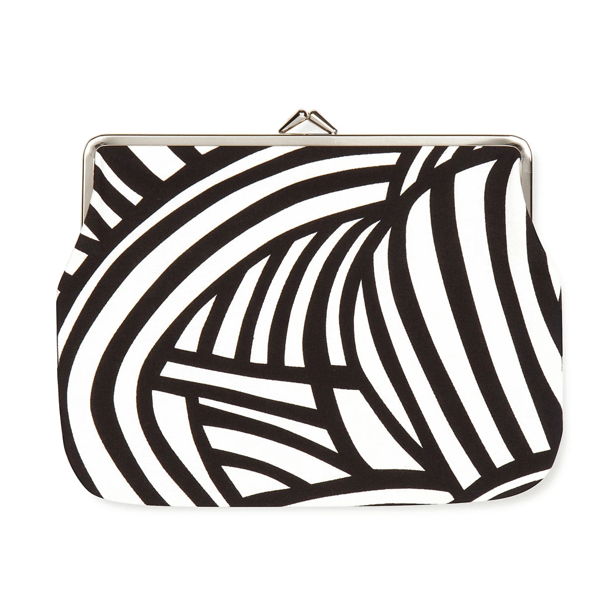 Marimekko Salme Black / White Large Coin Purse 3 Marimekko Salme Black / White Large Coin Purse
