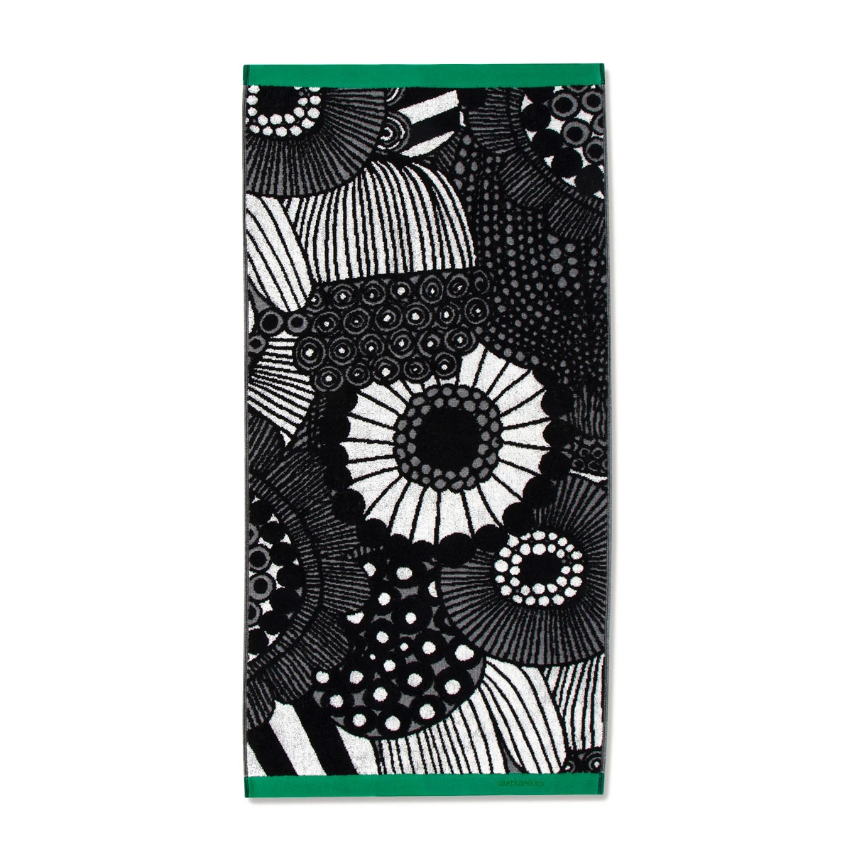 Marimekko Siirtolapuutarha Green Hand Towel 4 Marimekko Siirtolapuutarha Green Hand Towel - Image 2
