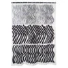 Marimekko Silkkikuikka Black & White Long Polyester Shower Curtain -home decoration marimekko silkkikuikka black white long polyester shower curtain 39