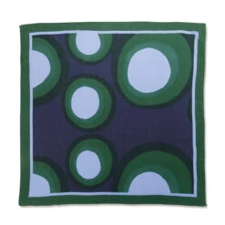 Marimekko Klaava Green / Blue Silvi Scarf