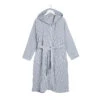 Marimekko Siro Mari Grey / White Bath Robe