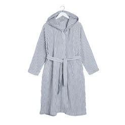 Marimekko Siro Mari Grey / White Bath Robe