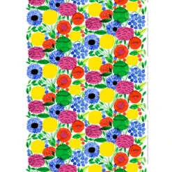 Marimekko Sitruunapuu Multicolor PVC Fabric