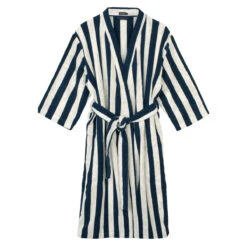 Marimekko Nimikko Sand / Navy Bathrobe