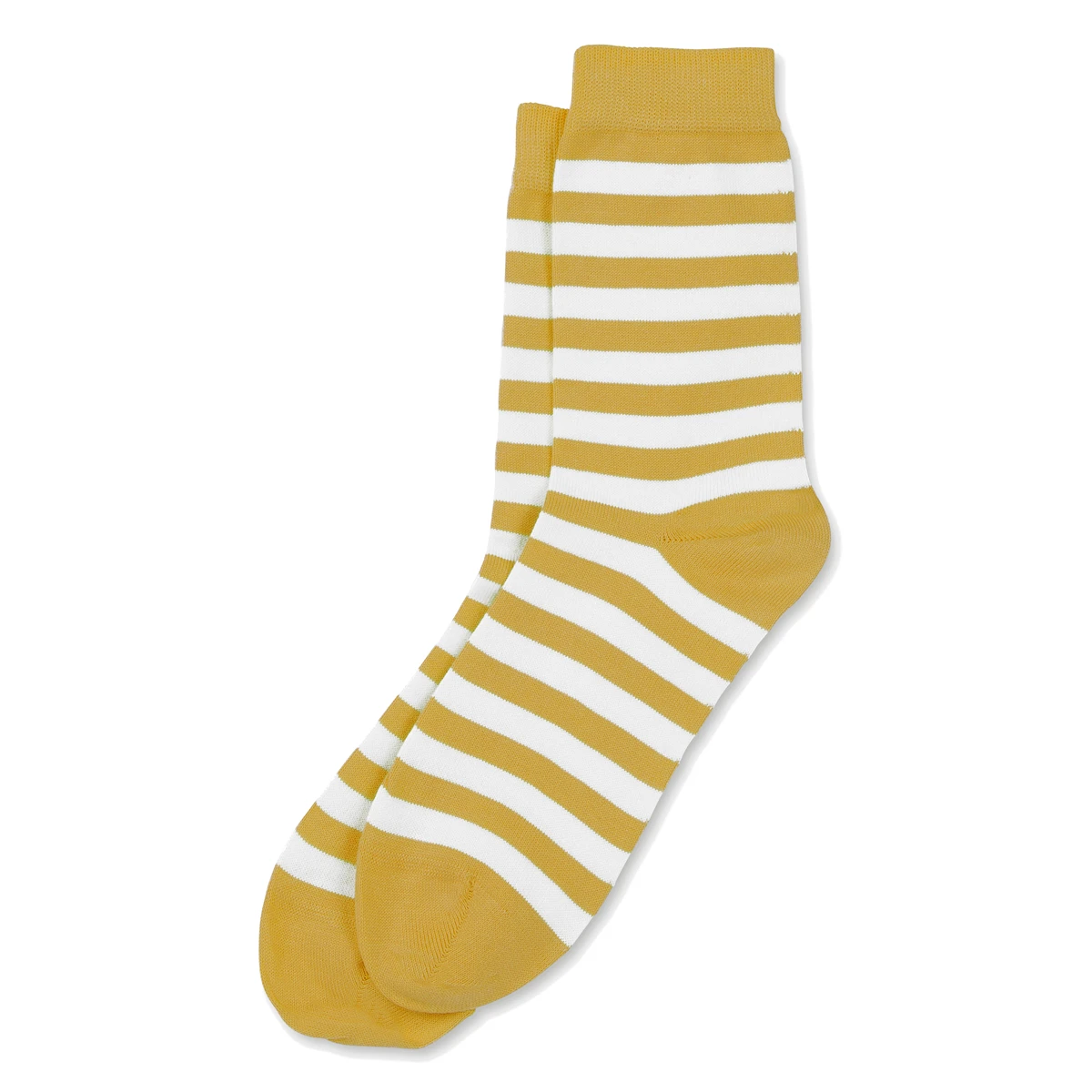 Marimekko White / Mustard Striped Socks 3 Marimekko White / Mustard Striped Socks