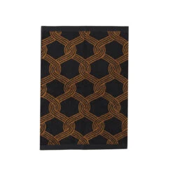 Marimekko Sulhasmies Black / Brown Hand Towel