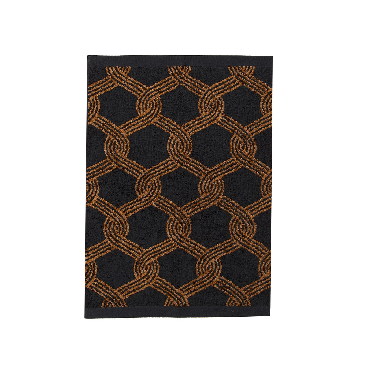 Marimekko Sulhasmies Black / Brown Hand Towel 3 Marimekko Sulhasmies Black / Brown Hand Towel