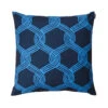 Marimekko Sulhasmies Blue Throw Pillow
