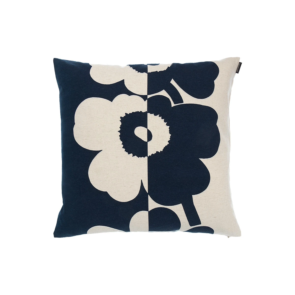 Marimekko Suur Unikko Cotton/Navy Blue Large Throw Pillow 3 Marimekko Suur Unikko Cotton/Navy Blue Large Throw Pillow