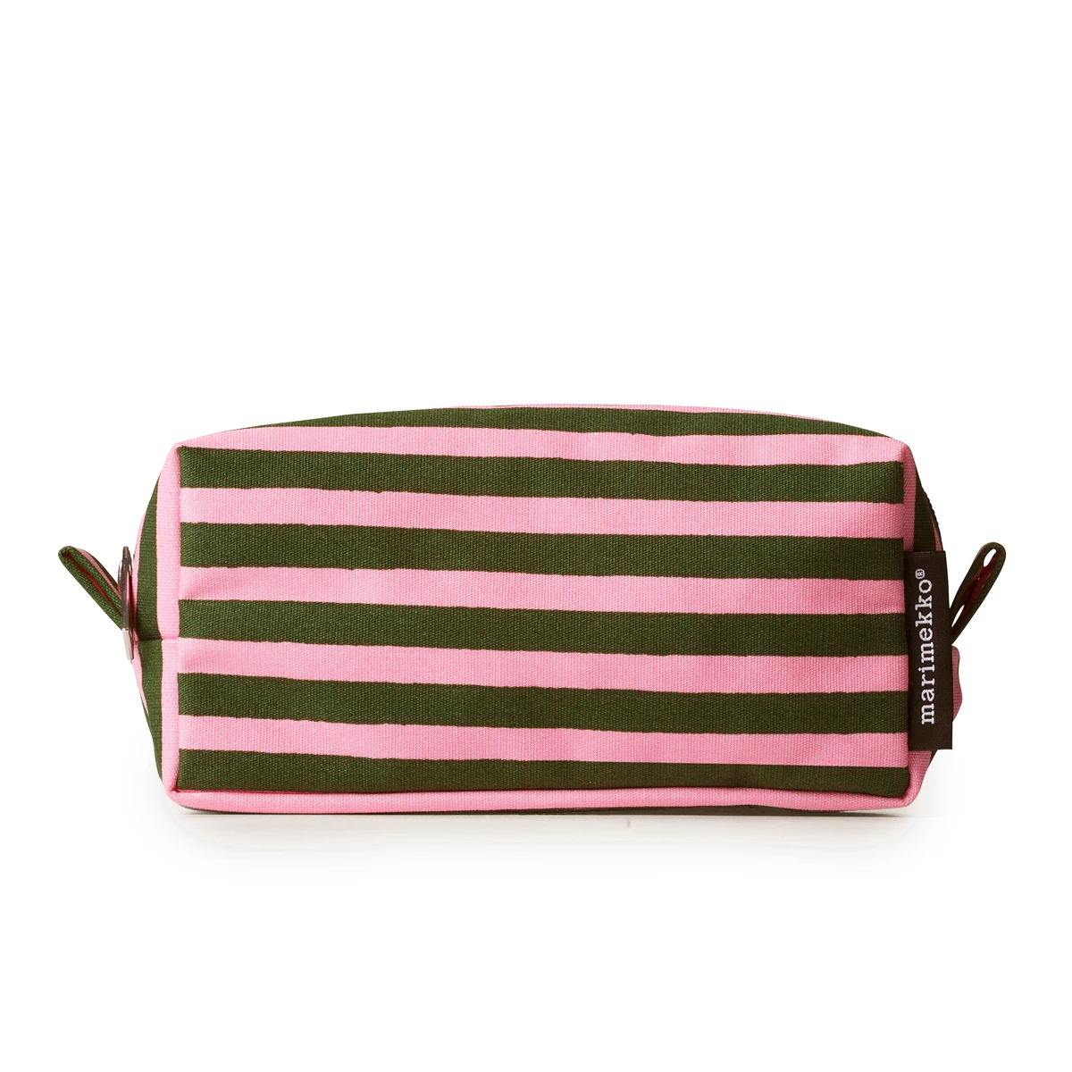Marimekko Ujo Pink / Green Taimi Cosmetic Bag 4 Marimekko Ujo Pink / Green Taimi Cosmetic Bag - Image 2