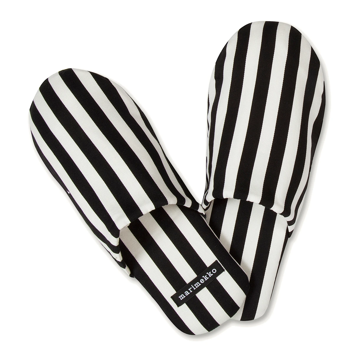 Marimekko Tasaraita White / Black Slippers 3 Marimekko Tasaraita White / Black Slippers