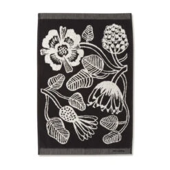 Marimekko Tiara Black Hand Towel -home decoration marimekko tiara black hand towel 49