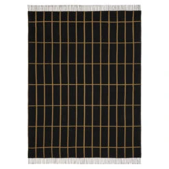 Marimekko Tiiliskivi Black / Gold Throw Blanket 10 Marimekko Tiiliskivi Black / Gold Throw Blanket -home decoration marimekko tiiliskivi black gold throw blanket 30
