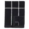 Marimekko Tiiliskivi Black / White Hand Towel -home decoration marimekko tiiliskivi black white hand towel 21
