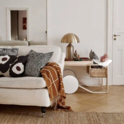 Marimekko Tiiliskivi Terracotta / Cream Blanket -home decoration marimekko tiiliskivi terracotta cream blanket 78