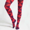 Marimekko Tripla Red/Purple Tights -home decoration marimekko tripla red purple tights 49