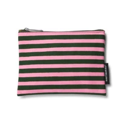 Marimekko Ujo Pink / Green Zip Pouch