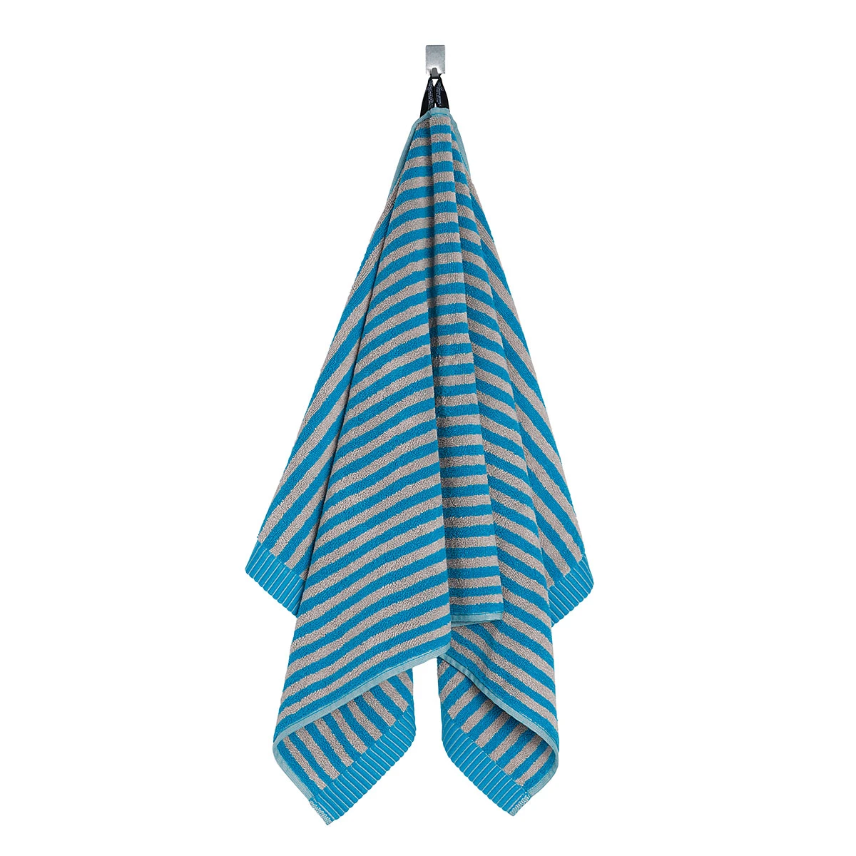 Marimekko Ujo Sky Blue/Beige Hand Towel 4 Marimekko Ujo Sky Blue/Beige Hand Towel - Image 2