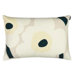 Marimekko Unikko Beige / Green Lounge Pillow