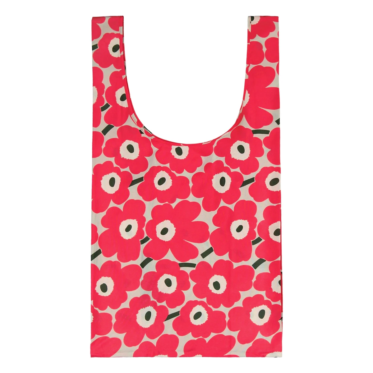 Marimekko Mini Unikko Beige / Pink / Green Smartbag 4 Marimekko Mini Unikko Beige / Pink / Green Smartbag - Image 2