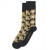 Marimekko Unikko Black / Brown Men's Socks -home decoration marimekko unikko black brown men s socks 19