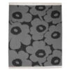 Marimekko Unikko Black/Grey Blanket 2 Marimekko Unikko Black/Grey Blanket -home decoration marimekko unikko black grey blanket 57