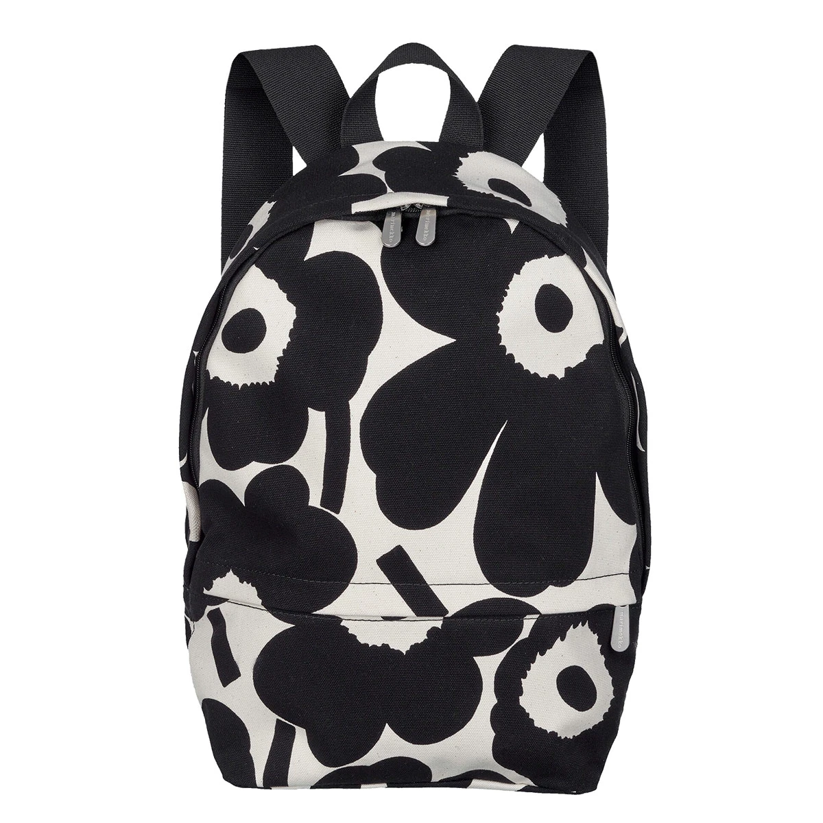 Marimekko Unikko Black / White Enni Backpack 3 Marimekko Unikko Black / White Enni Backpack