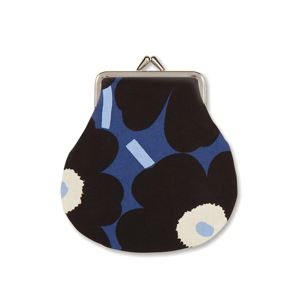 Marimekko Unikko Blue Coin Purse 3 Marimekko Unikko Blue Coin Purse