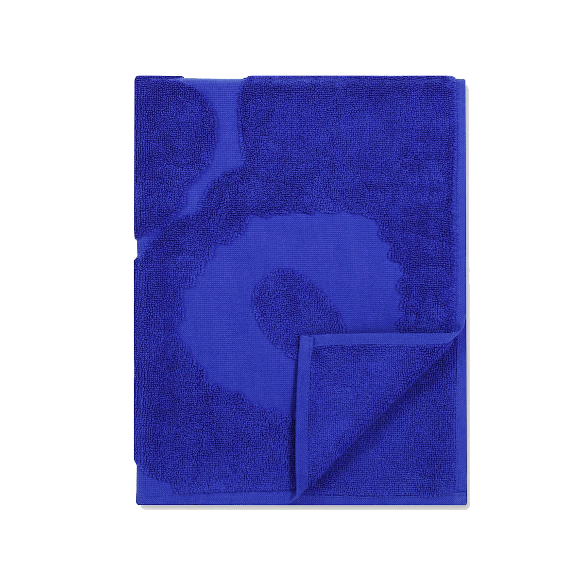 Marimekko Unikko Blue Hand Towel 4 Marimekko Unikko Blue Hand Towel - Image 2