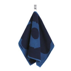 Marimekko Unikko Blue / Navy Guest Towel