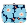 Marimekko Unikko Blue / Peach Large Coin Purse -home decoration marimekko unikko blue peach large coin purse 28