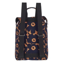 Marimekko Unikko Brown / Navy Blue Backpack -home decoration marimekko unikko brown navy blue backpack 27