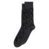 Marimekko Unikko Charcoal / Black Men's Socks -home decoration marimekko unikko charcoal black men s socks 19