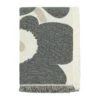 Marimekko Unikko Charcoal / Sand Large Throw Blanket -home decoration marimekko unikko charcoal sand large throw pillow 8