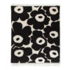 Marimekko Unikko Cream / Black Blanket