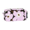 Marimekko Unikko Lilac / Brown Tiise Cosmetic Bag -home decoration marimekko unikko dark green lilac brown tiise cosmetic bag 25