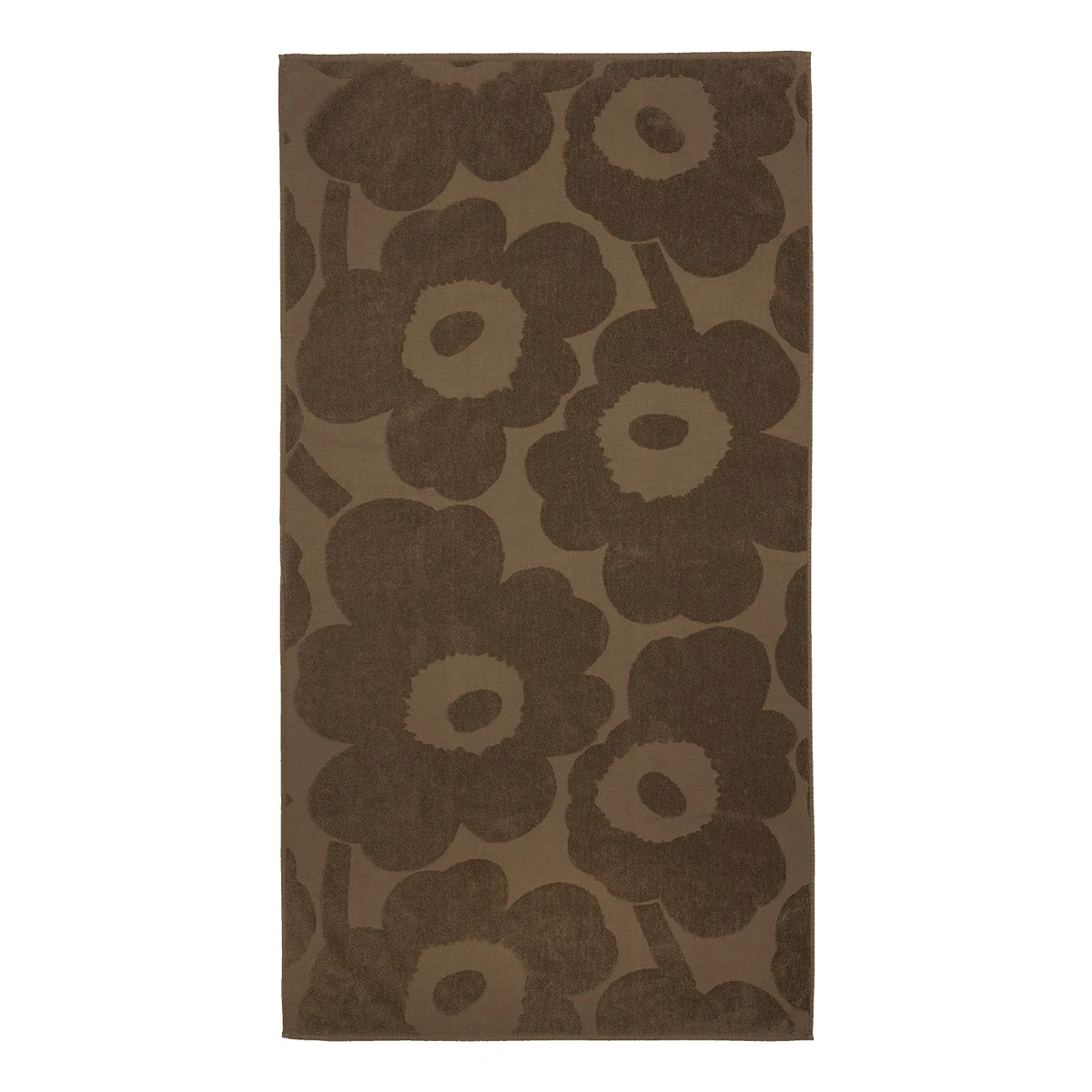 Marimekko Unikko Dark Sand Bath Towel 4 Marimekko Unikko Dark Sand Bath Towel - Image 2