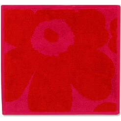 Marimekko Unikko Red Washcloth
