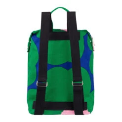 Marimekko Unikko Green / Blue / Pink Mono Backpack -home decoration marimekko unikko green blue pink mono backpack 59