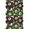 Marimekko Unikko Green / Brown PVC Fabric 1 Marimekko Unikko Green / Brown PVC Fabric -home decoration marimekko unikko green brown pvc fabric 82