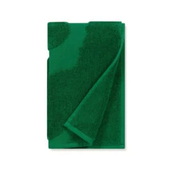 Marimekko Unikko Green Hand Towel