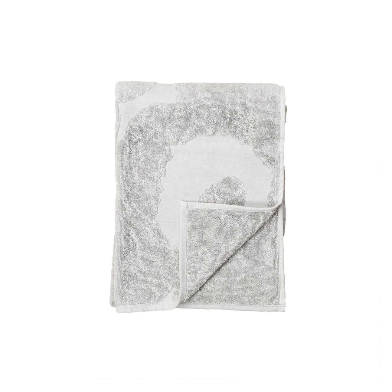Marimekko Unikko Grey Hand Towel 3 Marimekko Unikko Grey Hand Towel