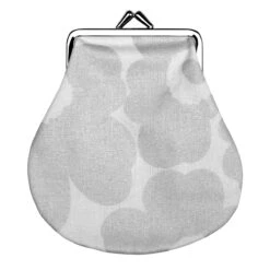 Marimekko Unikko Grey / Silver Coin Purse