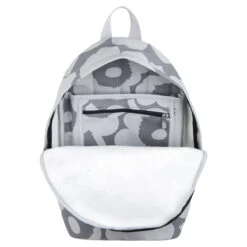 Marimekko Unikko Grey / Silver Enni Backpack -home decoration marimekko unikko grey silver enni backpack 56
