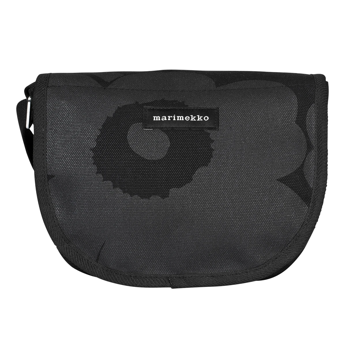 Marimekko Unikko Black Kerttu Shoulder Bag 5 Marimekko Unikko Black Kerttu Shoulder Bag - Image 3
