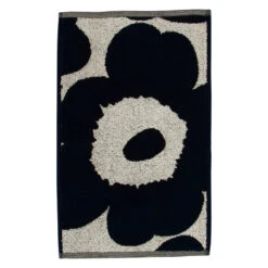 Marimekko Unikko Ivory / Navy Guest Towel 7 Marimekko Unikko Ivory / Navy Guest Towel -home decoration marimekko unikko ivory navy guest towel 37